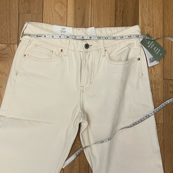 BNWT H&M Straight-leg Mid-rise Jeans - Picture 4 of 10